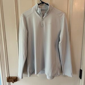 Nike Dri-FIT Light Gray Pullover Quarter Zip